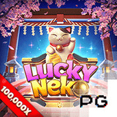 Lucky Neko hot game icon with Asian theme