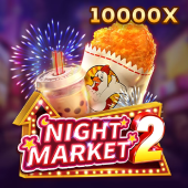 Night Market 2 slot game icon with lantern market theme